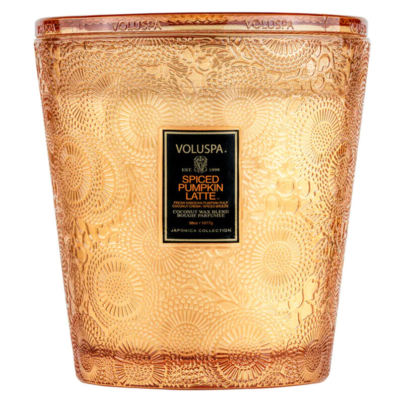 Voluspa Spiced Pumpkin 3Wick Candle Tanagra UAE
